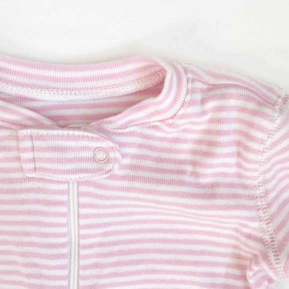 Primary Baby organic short sleeve zip romper - Picture 2 of 3